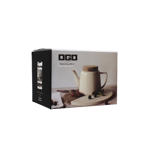 Everyday White Teapot - 650ml - Image 5