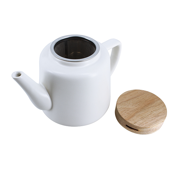 Everyday White Teapot - 650ml - Image 3