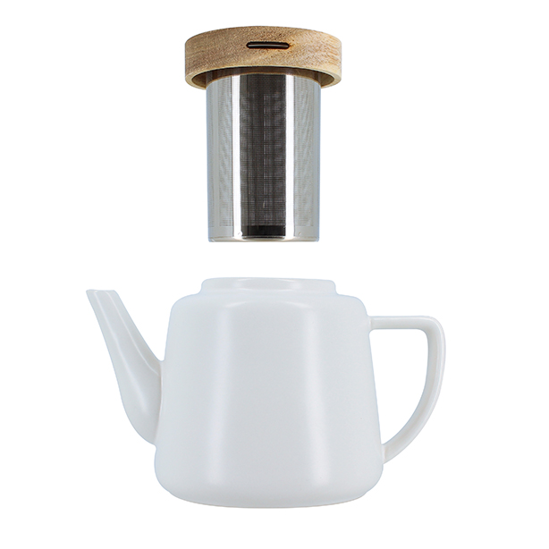 Everyday White Teapot - 650ml - Image 2