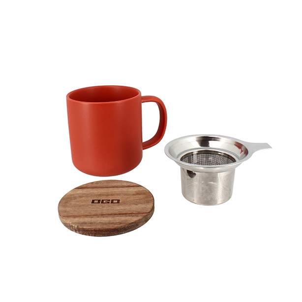 Infusing Mug - 300ml - Paprika - Image 2