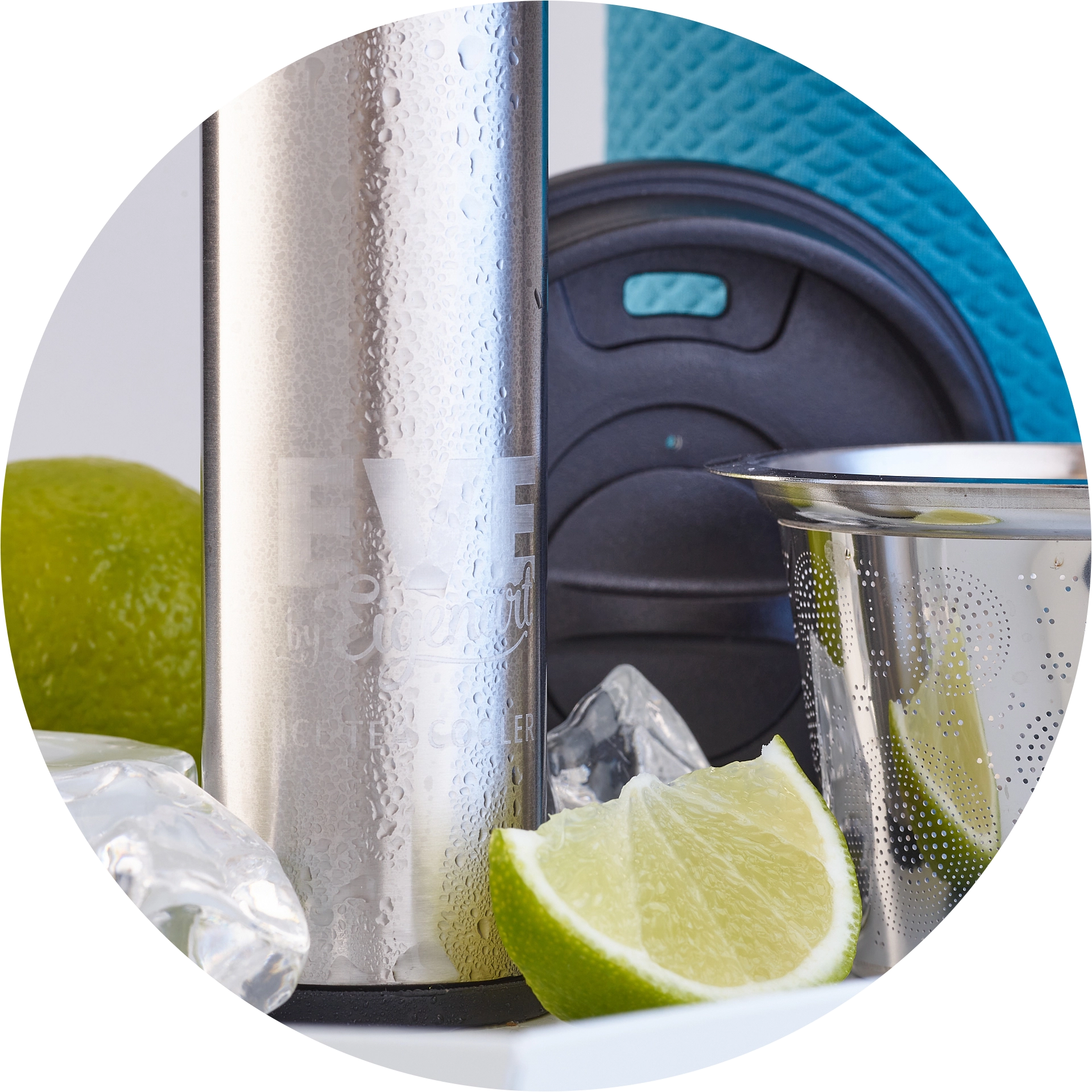 Glass Carafe 1.25 litres - Copper Swirl - Image 8