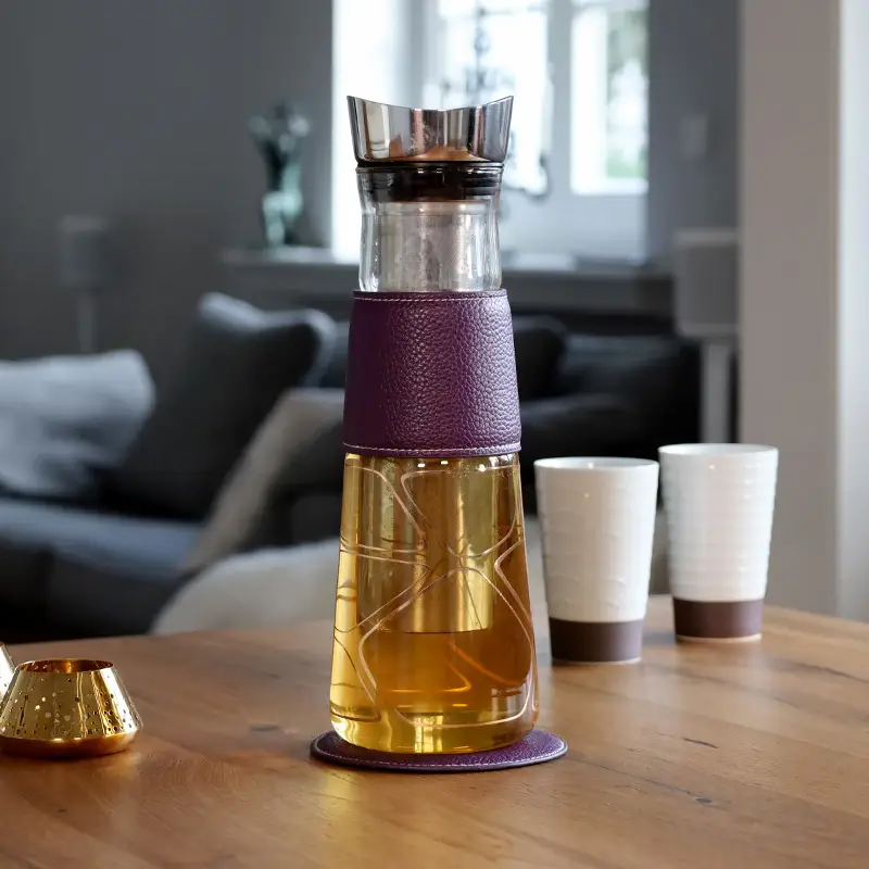 Glass Carafe 1.25 litres - Cherry Blosson - Image 2