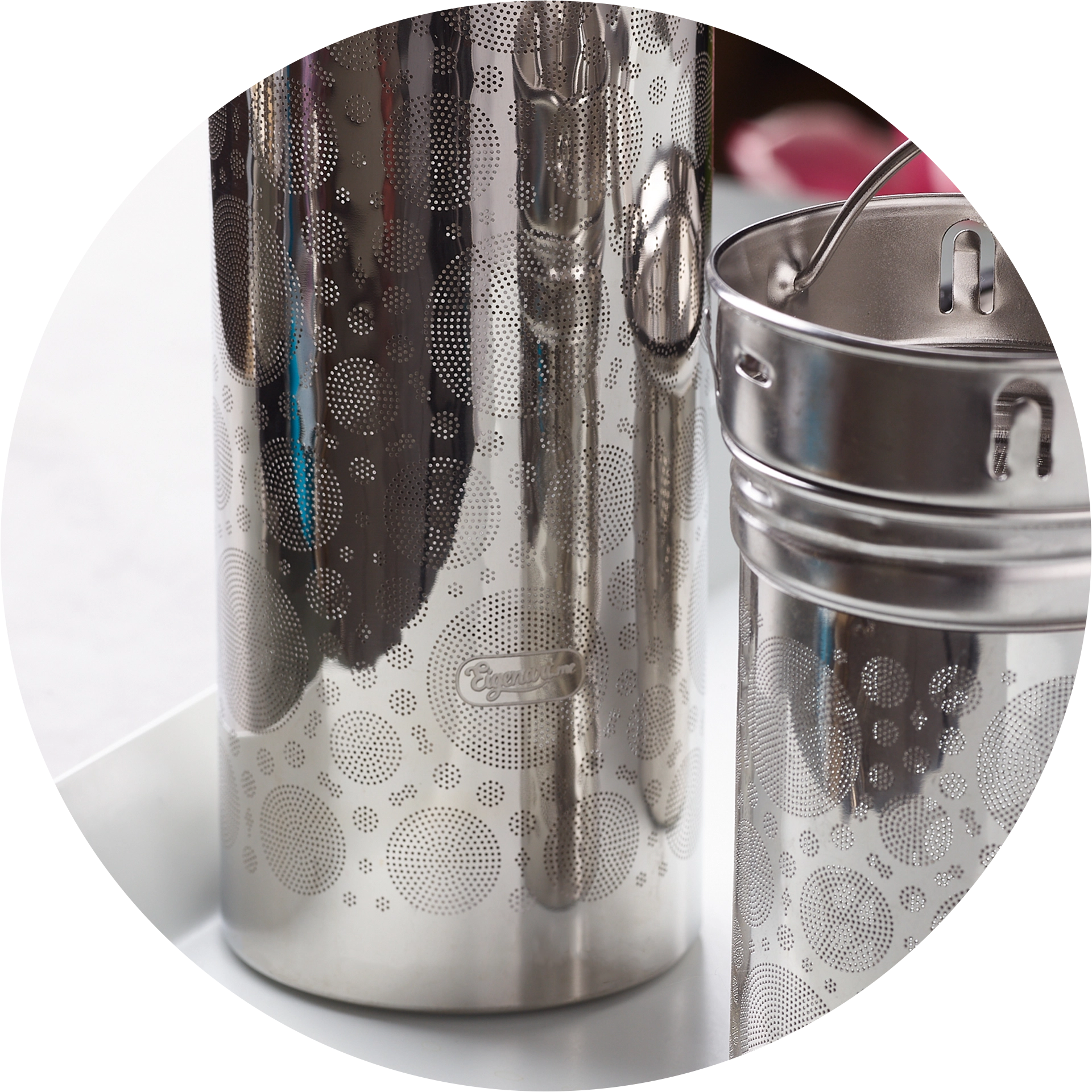 Glass Carafe 1.25 litres - Copper Swirl - Image 5