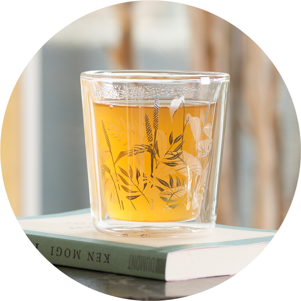 Glass - Double Walled 200ml - Tropical